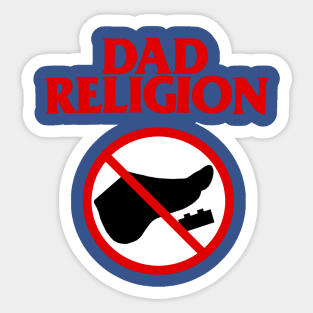 Dad Bad Religion Parody Father's Day Funny Punk Sticker